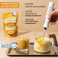 Latte doré aux Curcuma et Gingembre