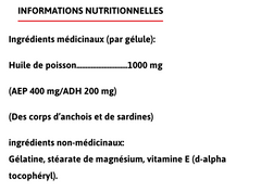 Oméga-3 EPA-DHA