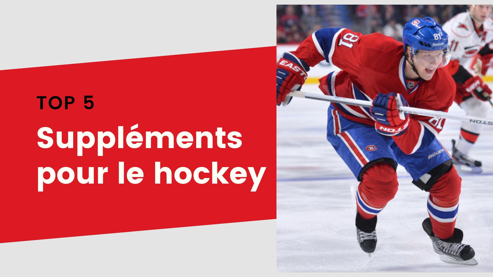 Top 5 des suppléments pour les joueurs de Hockey