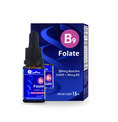 B9 Folate 200mcg gouttes - Bleuet