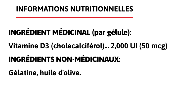 Vitamin D3