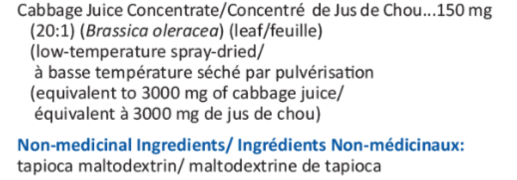 GI-Restore Plus (+ Concentré de jus de chou)