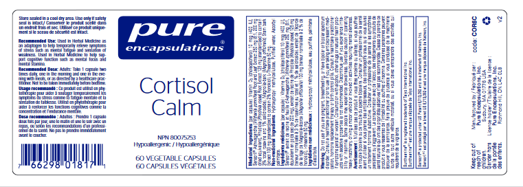 Cortisol Calm