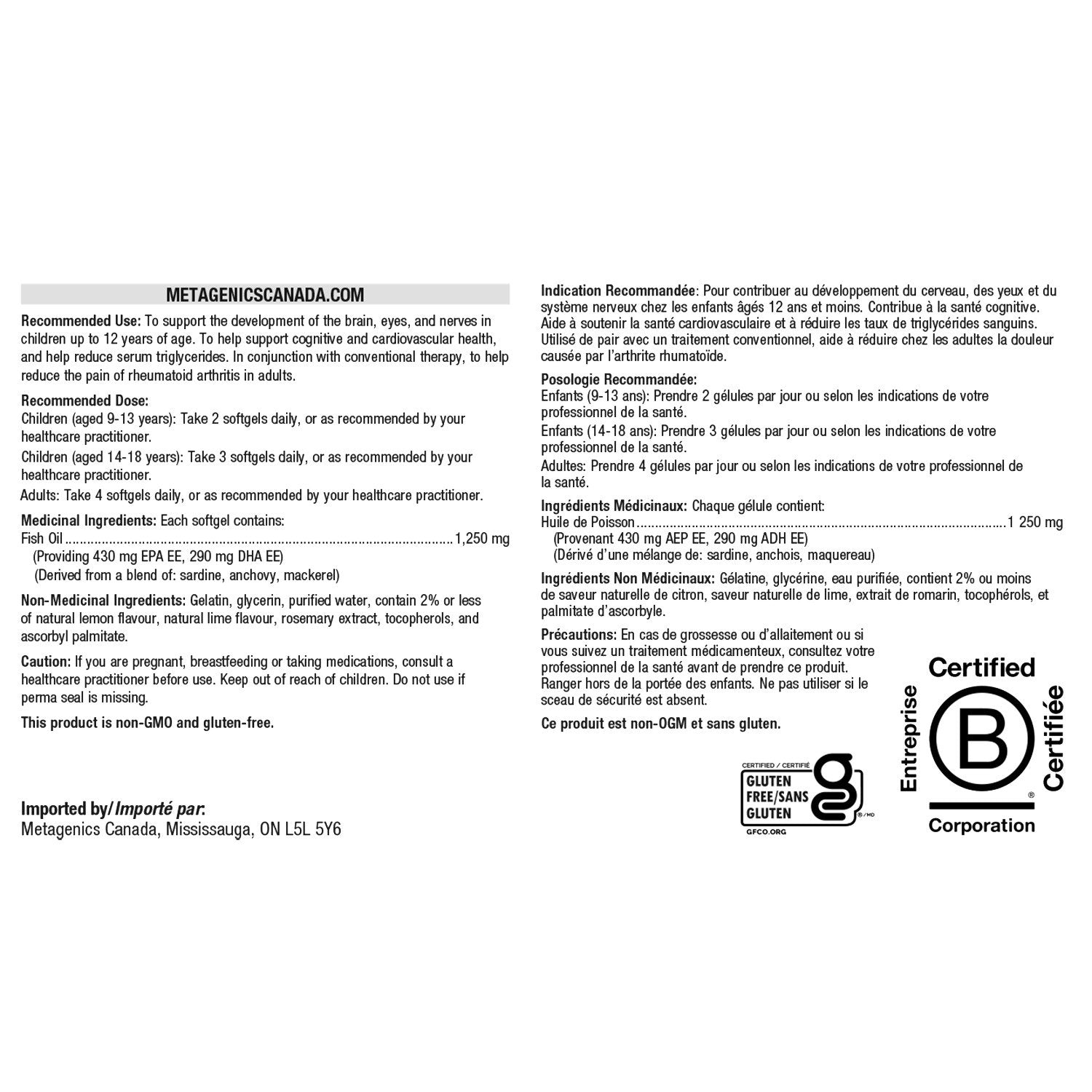 OmegaGenics EPA-DHA 720