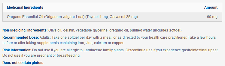 Oil Of Oregano