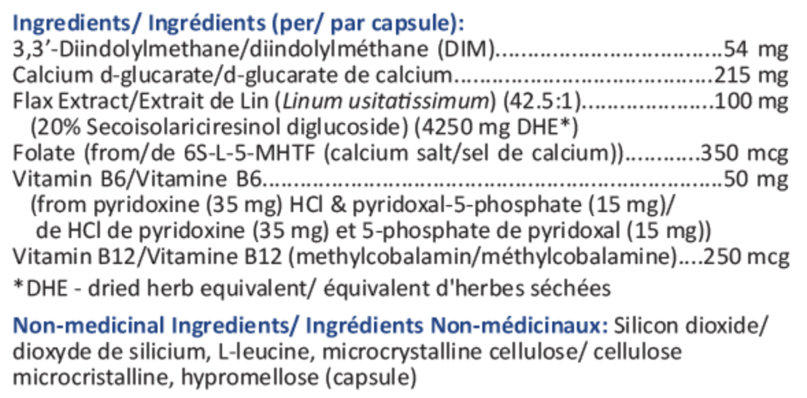 Estrolief (Formule de detox des œstrogènes)