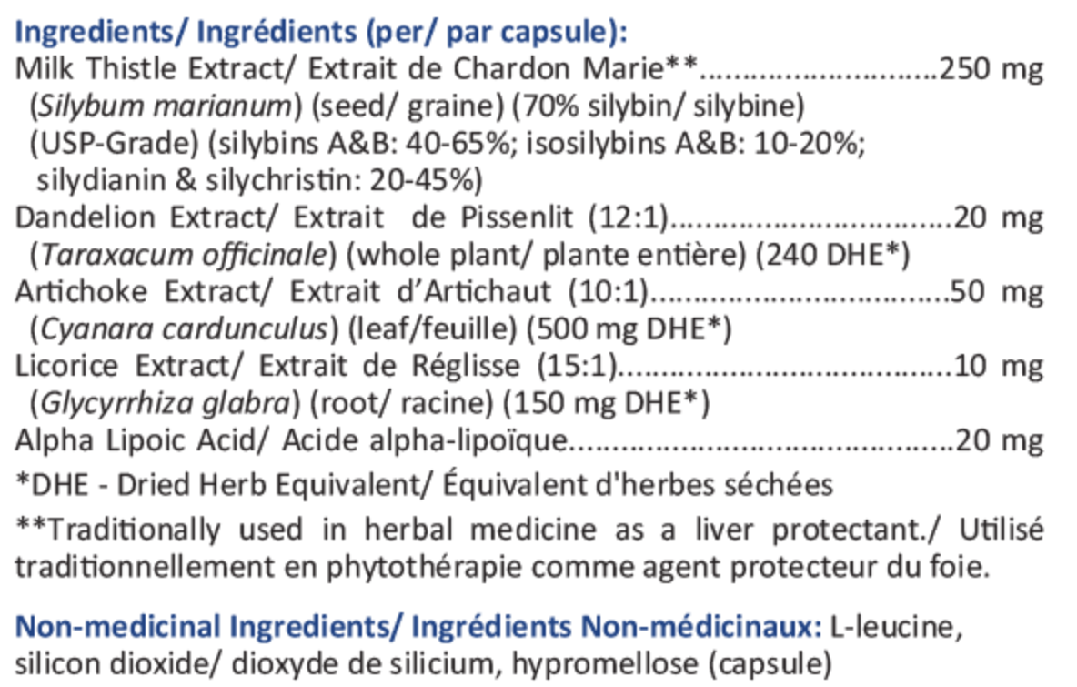 Hepasylin (Soutien à la santé du foie)