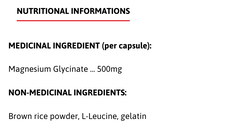 Mag Glycinate 500