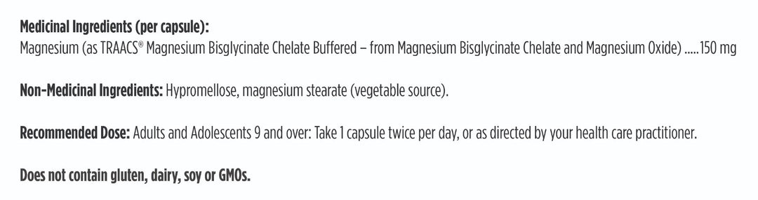 Magnesium Glycinate Complex (anciennement Magnesium Glycinate Chelate)