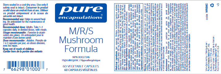 M/R/S Mushroom Formula