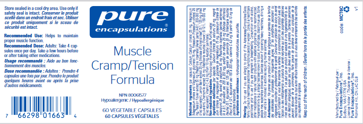 Muscle Cramp / Tension Formula