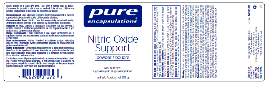 Nitric Oxide Support