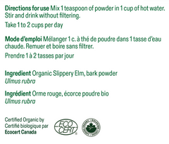 Orme rouge - écorce poudre