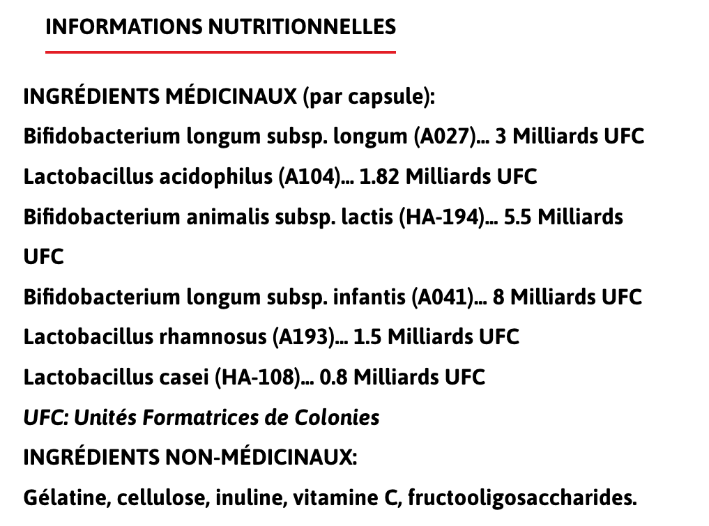 Probiosix 20B