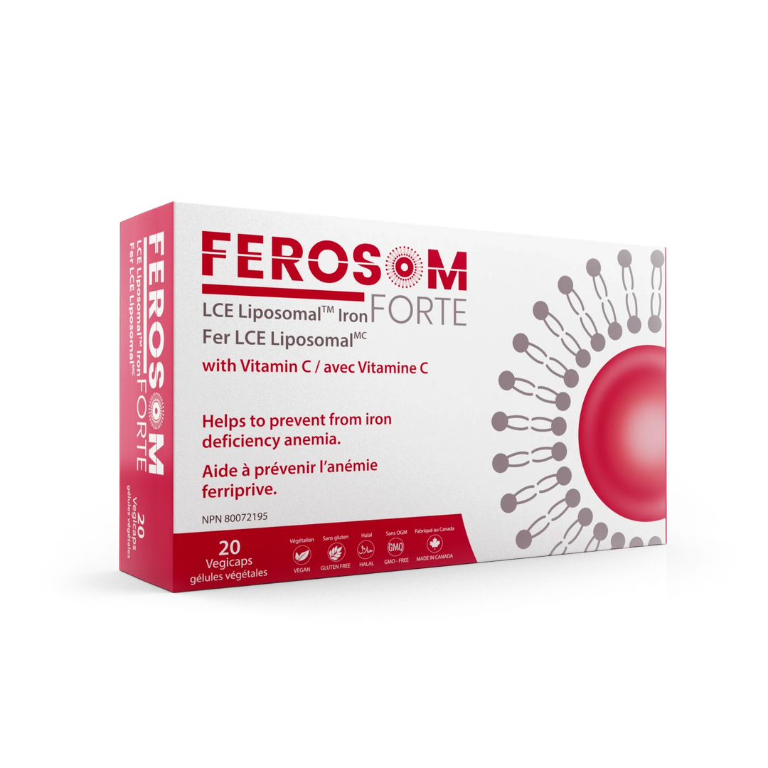 Ferosom Forte LCE Liposomal Iron Supplement