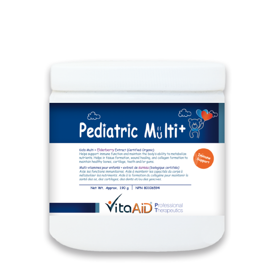 Pediatric Multi+ (Avec extrait de sureau certifié biologique 64:1)