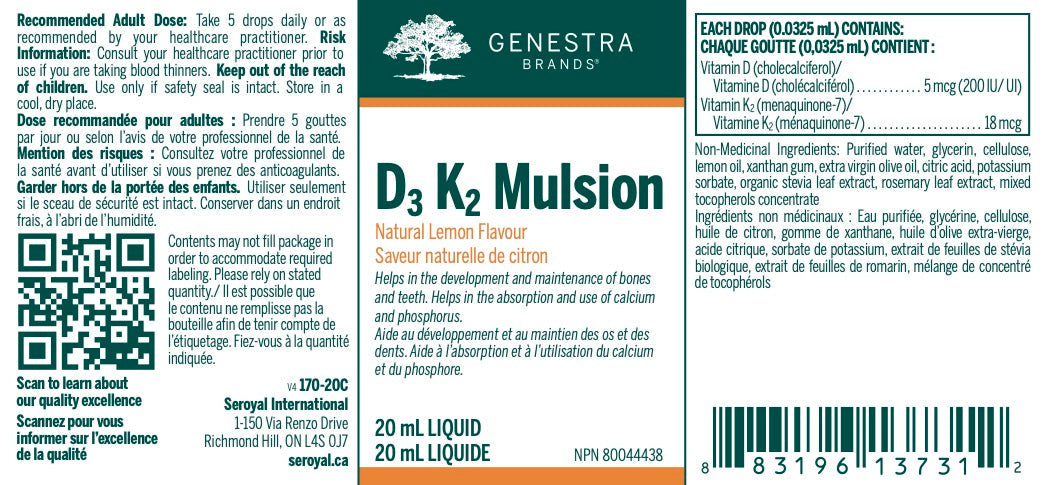 D3 K2 mulsion