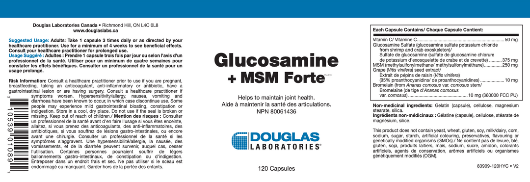 Glucosamine + MSM Forte