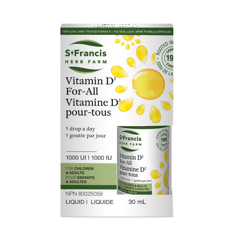 Vitamine D pour tous 25 mcg (1000 UI)